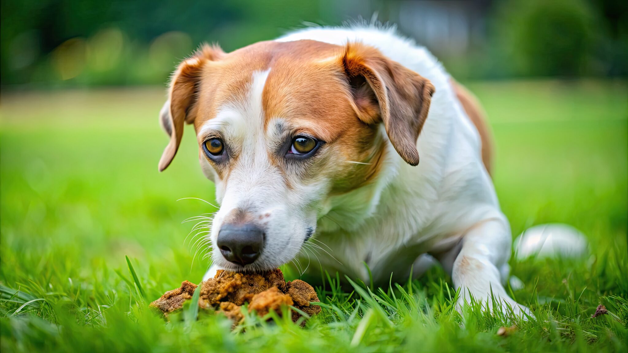 why does my dog eat poop